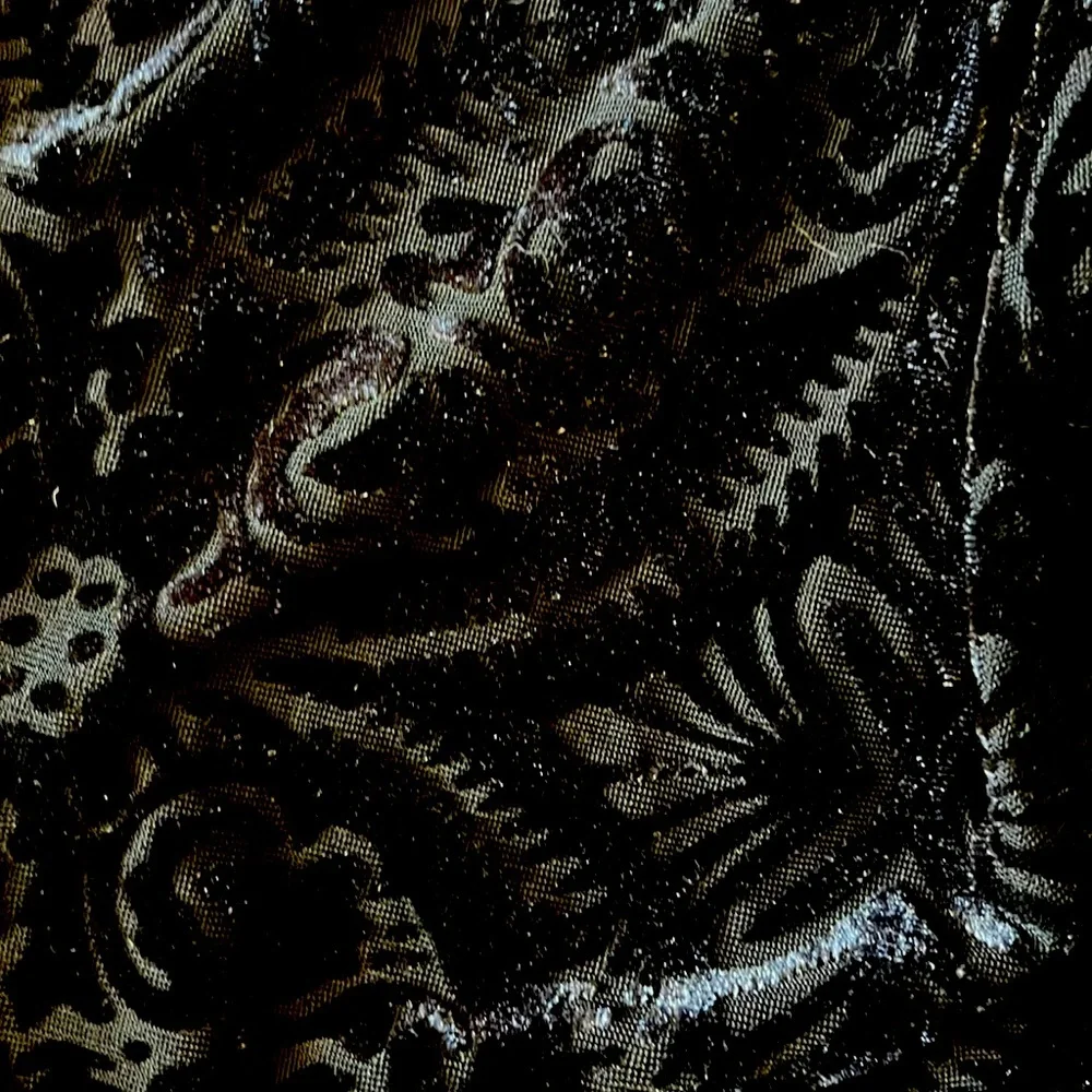 Velvet flocked leggings - Picture 3 of 4